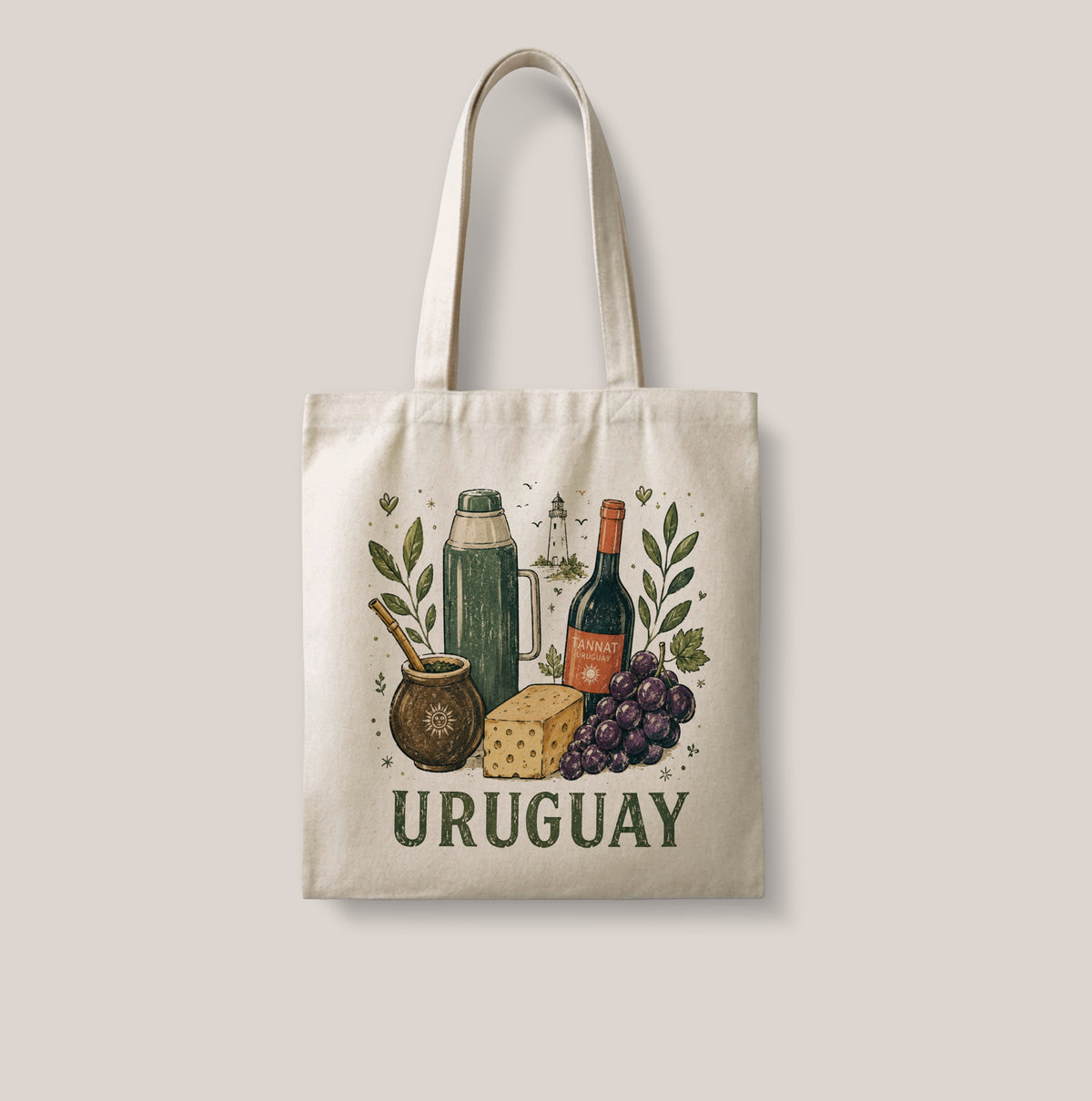Tote bag de lienzo Uruguay