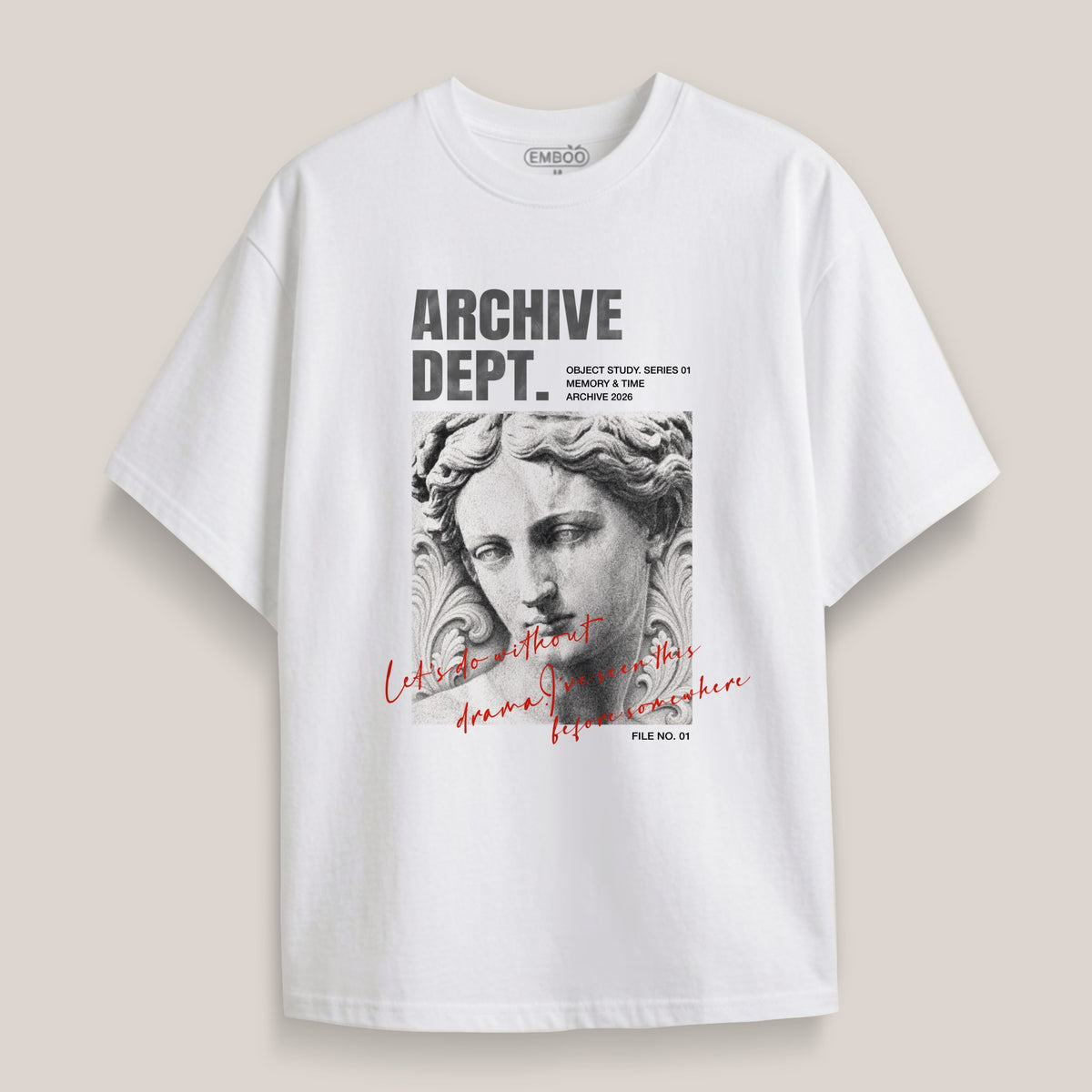 Camiseta Archiv dept. 01