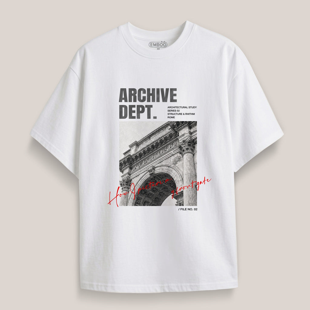 Camiseta Archiv dept. 02