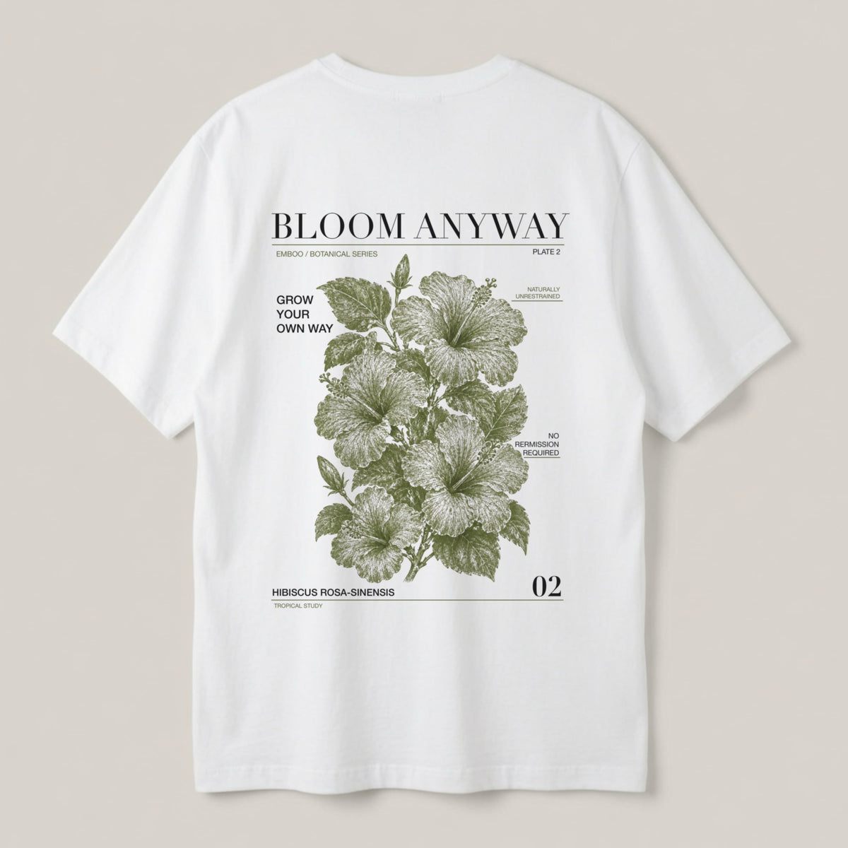 Camiseta Botánica 02