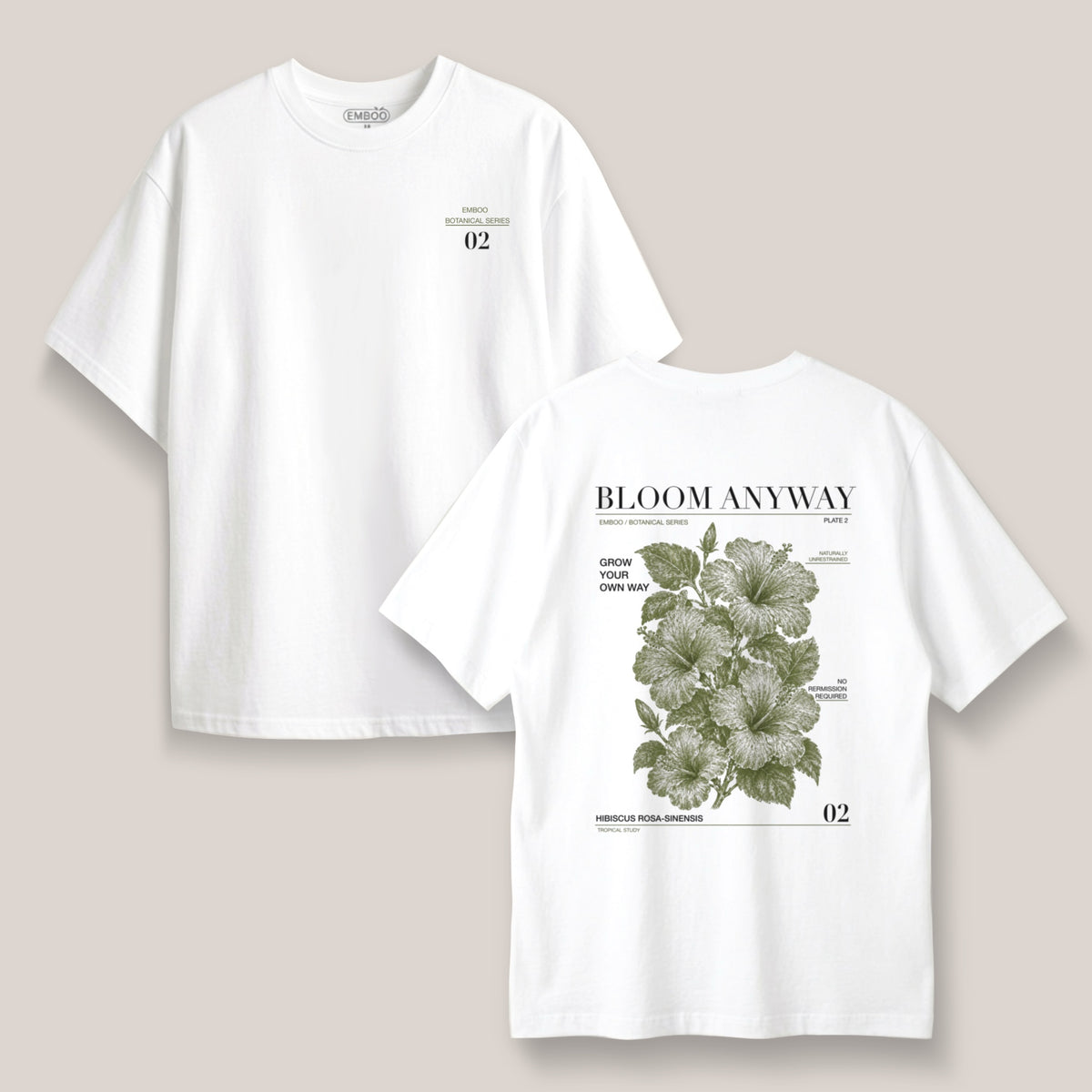 Camiseta Botánica 02