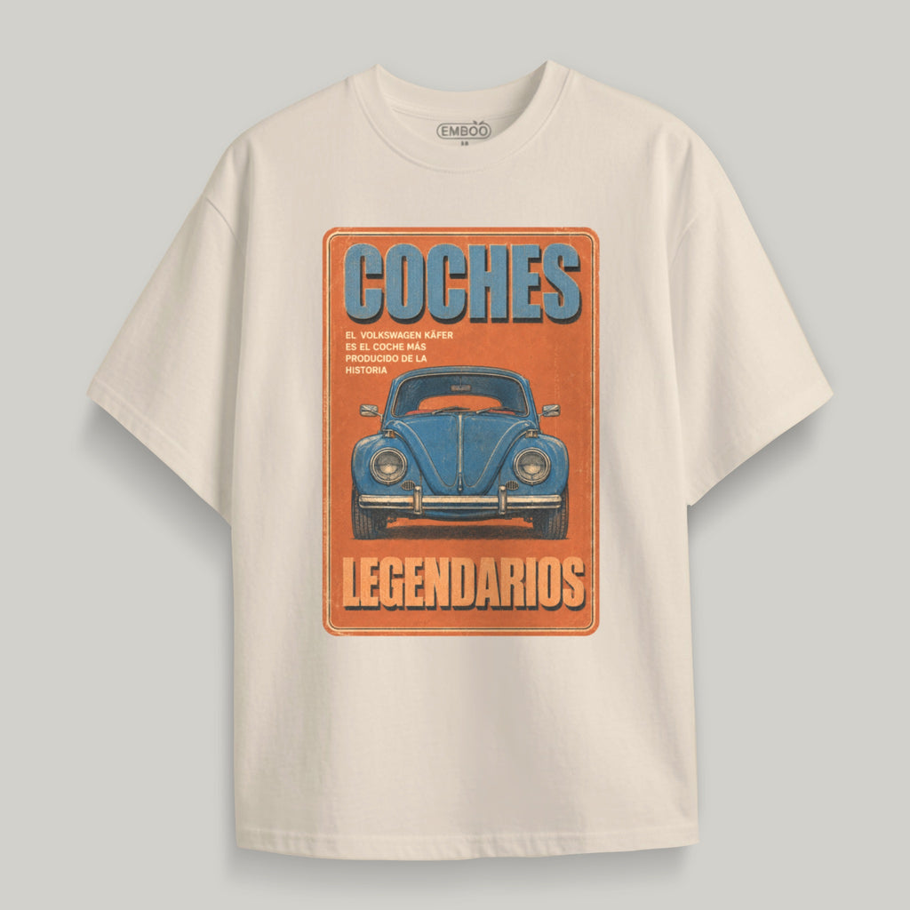 Camiseta Coches legendarios vintage