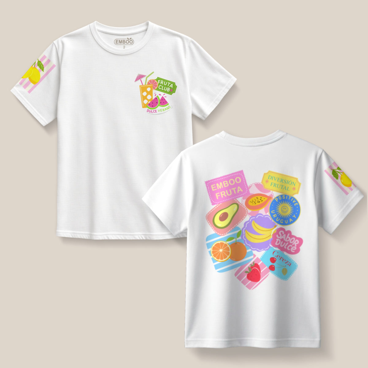 Camiseta Fruta club