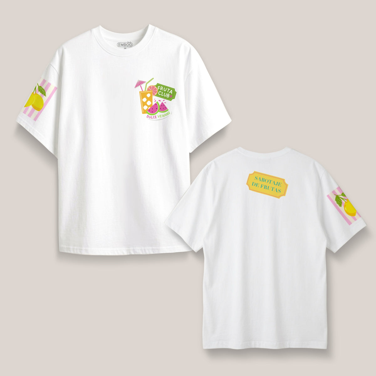 Camiseta Sabotaje de frutas