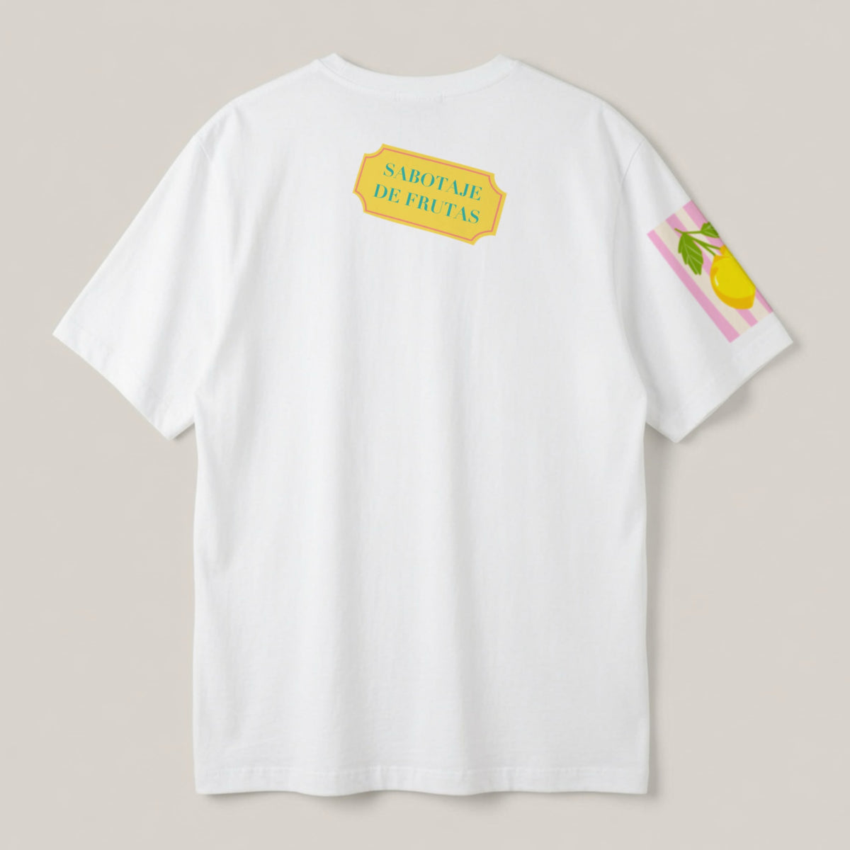 Camiseta Sabotaje de frutas