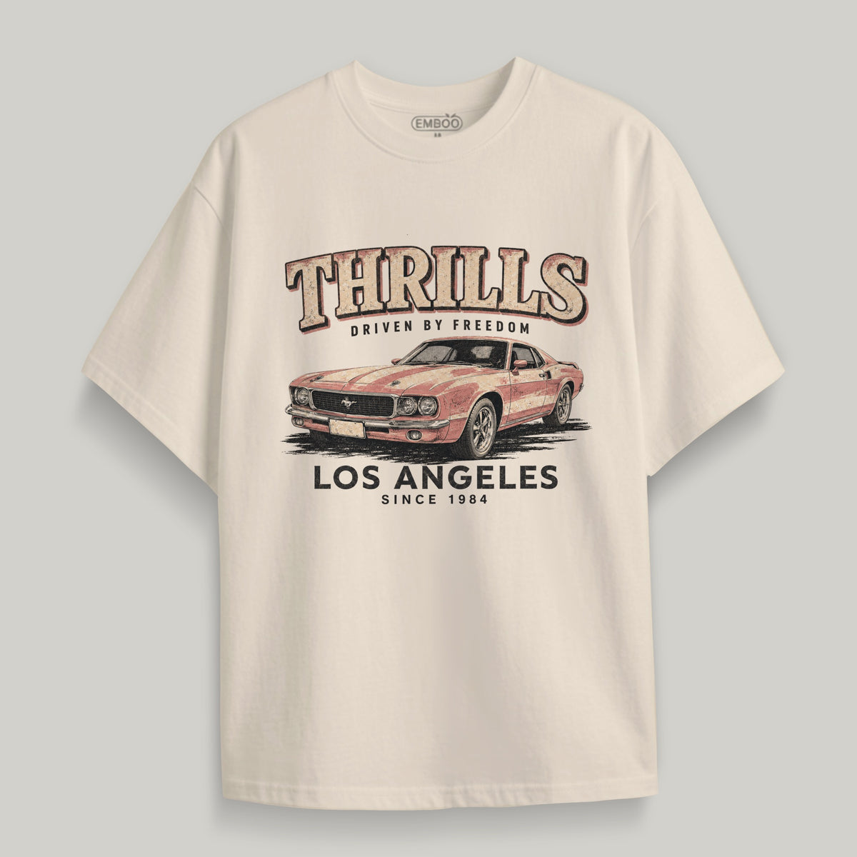 Camiseta Thrills rose