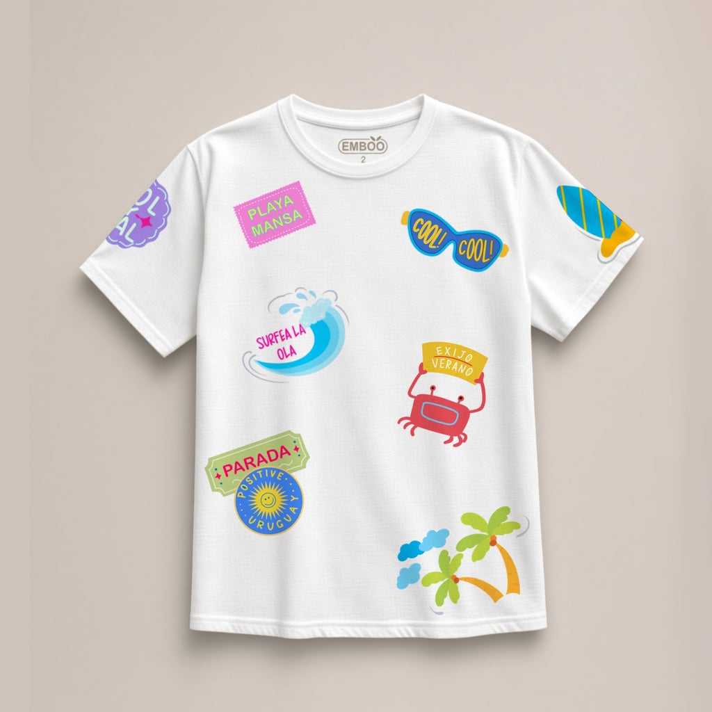 Camiseta Stickers