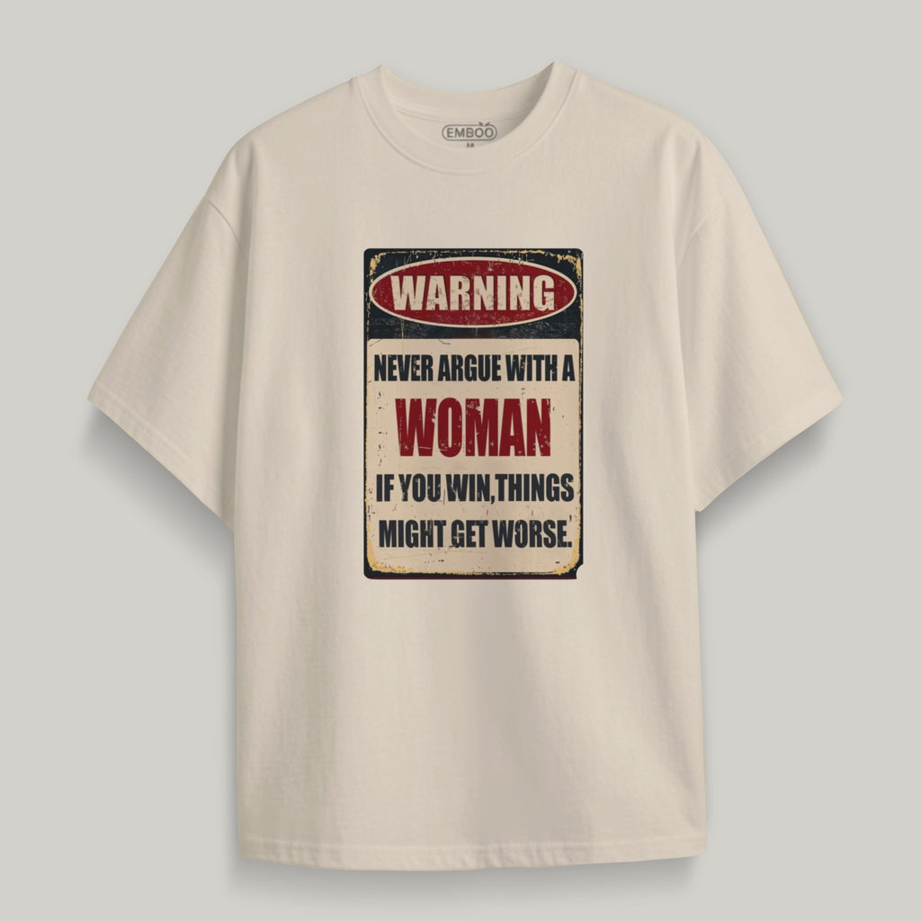 Camiseta Warning