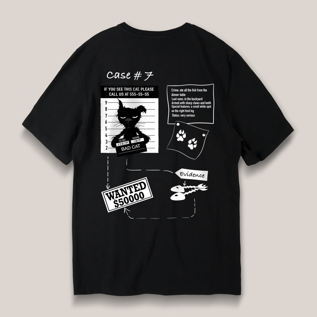Camiseta Caso 7