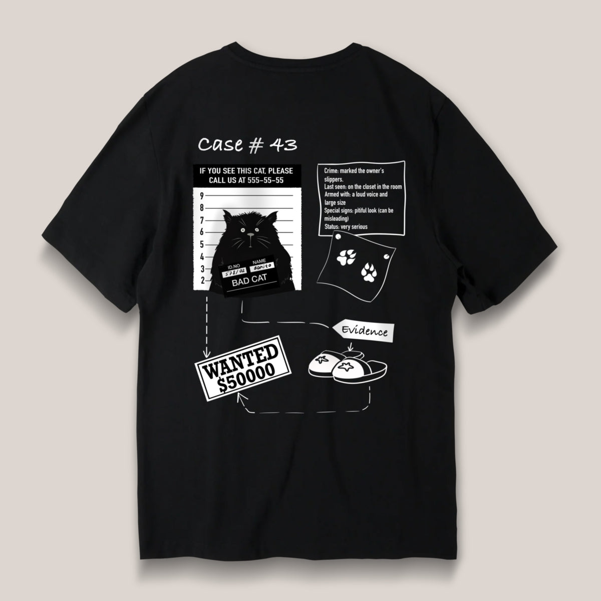 Camiseta Caso 43