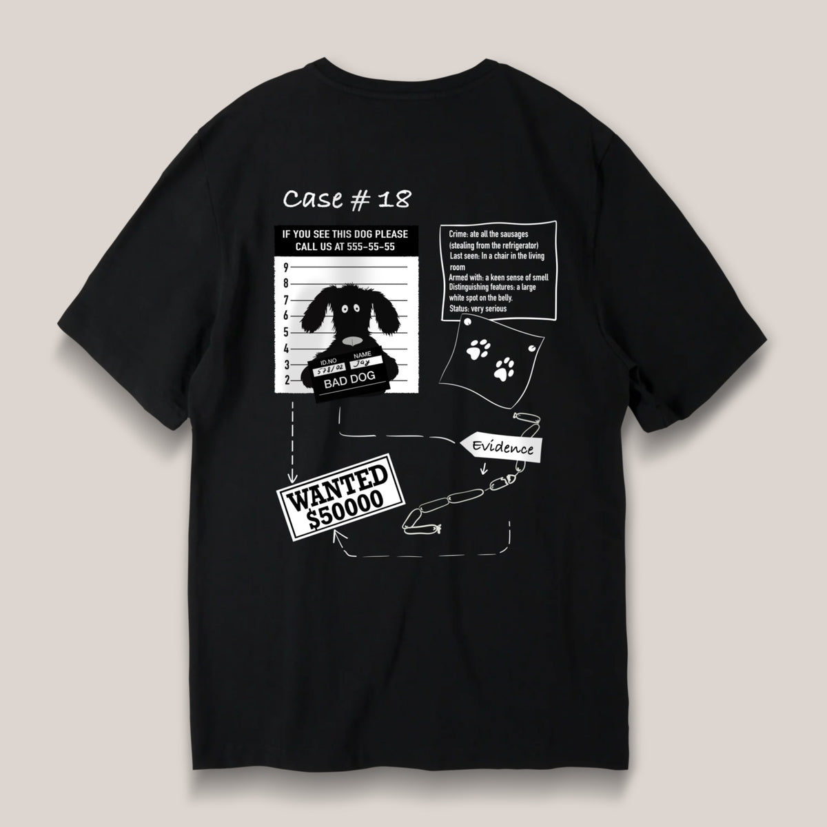 Camiseta Caso 18
